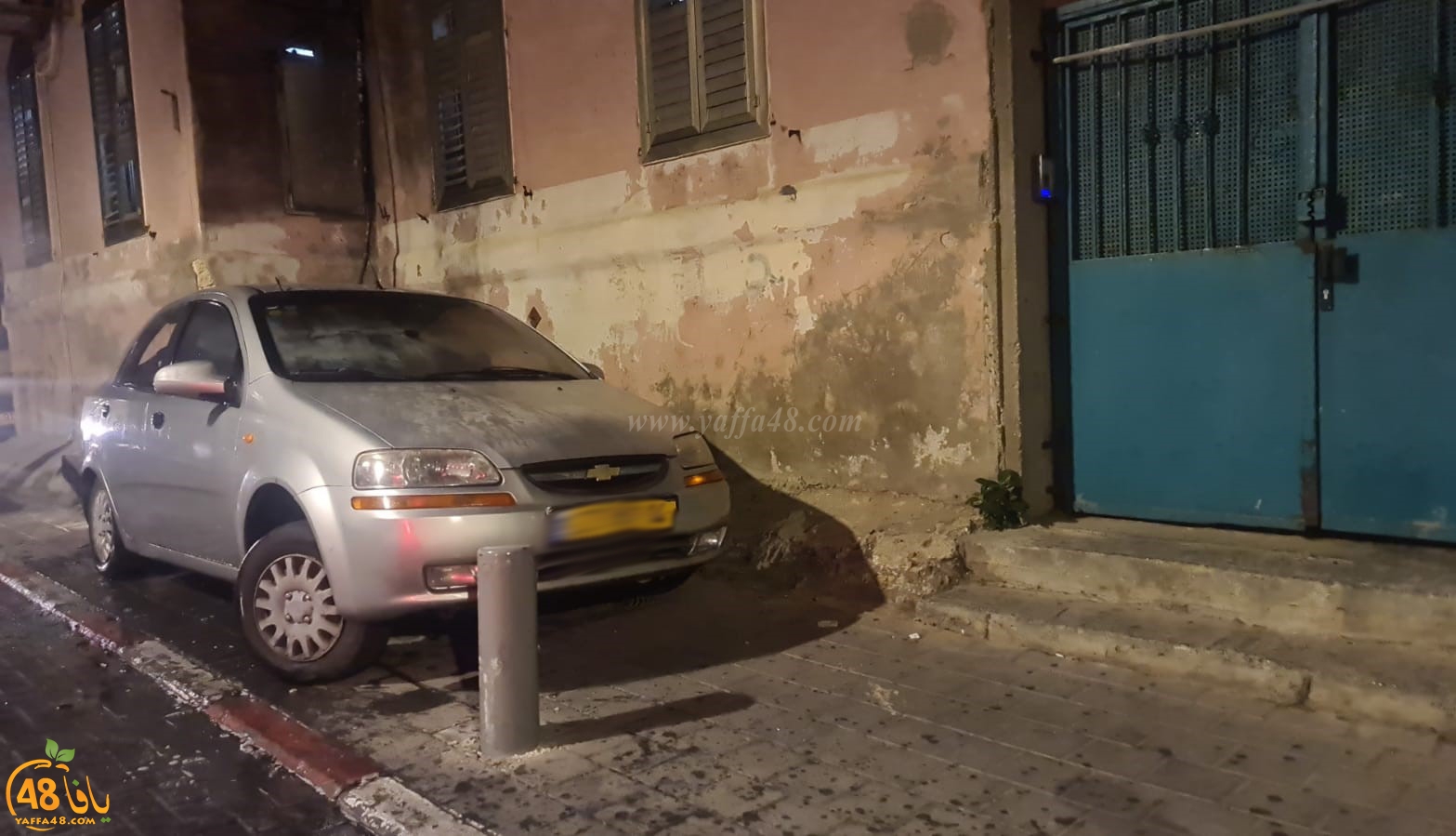  يافا: احتراق مركبة دون الابلاغ عن وقوع اصابات